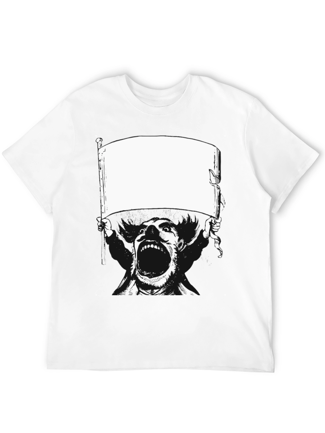 Protest Graphic Tee - Bold Statement T-Shirt