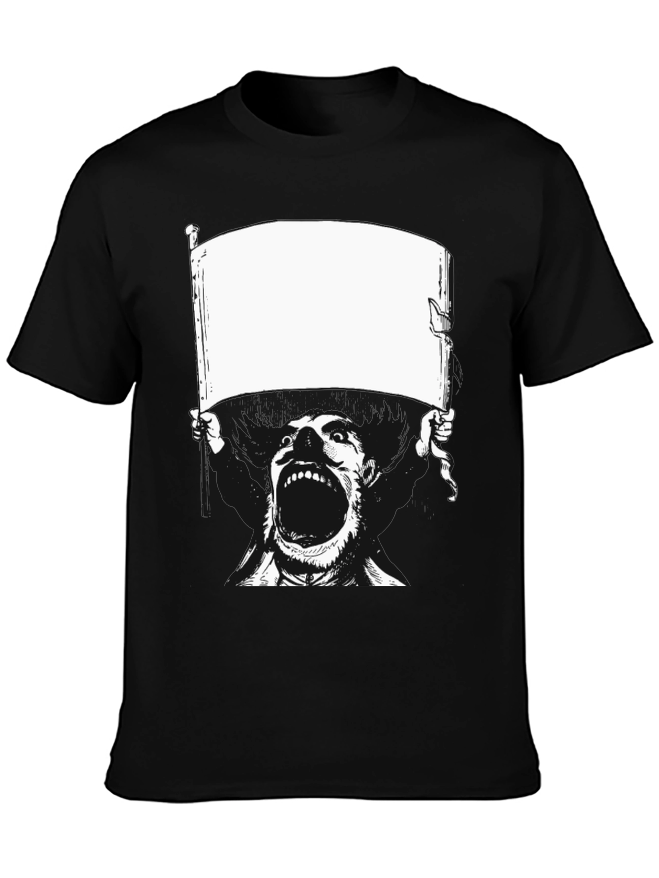 Protest Graphic Tee - Bold Statement T-Shirt