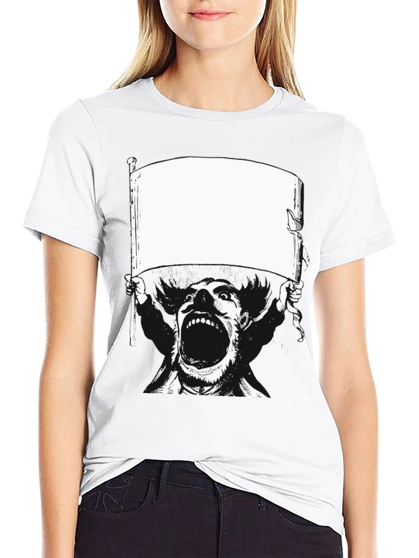Protest Graphic Tee - Bold Statement T-Shirt