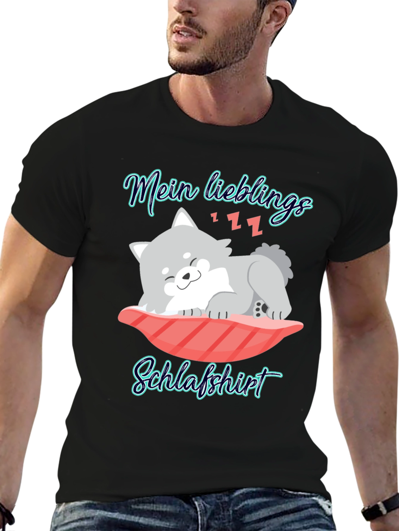 Cute Sleepy Puppy T-Shirt