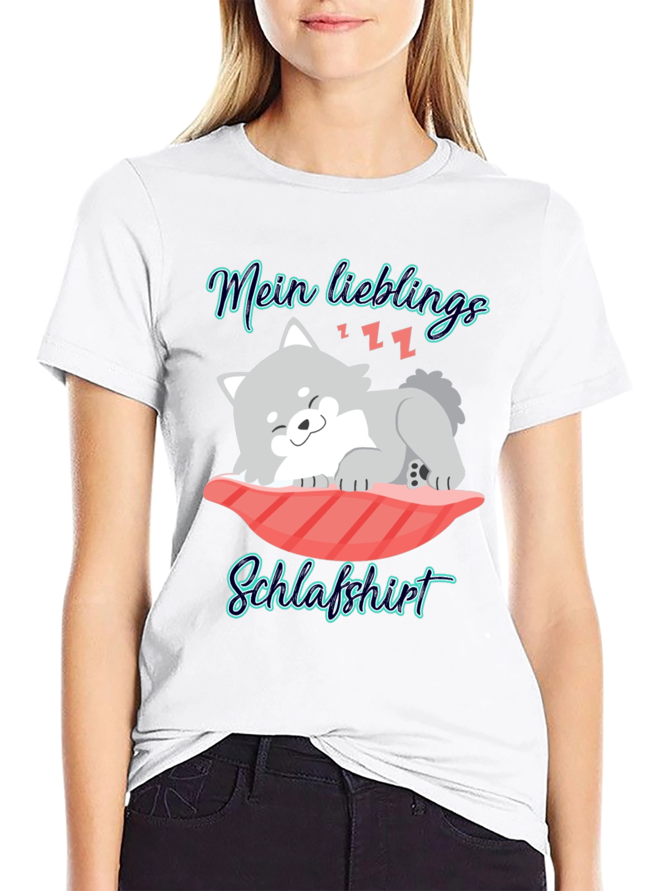 Cute Sleepy Puppy T-Shirt