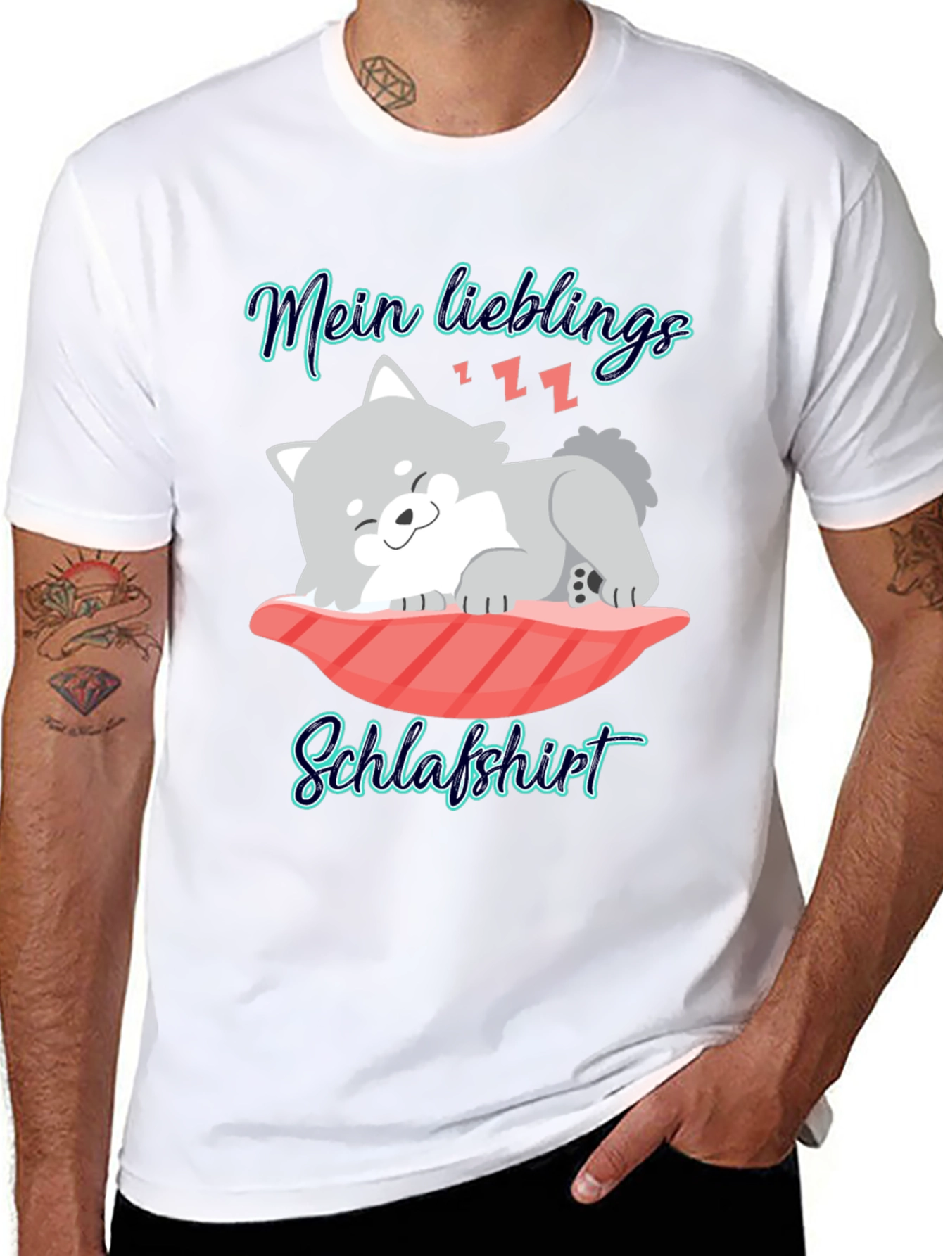 Cute Sleepy Puppy T-Shirt
