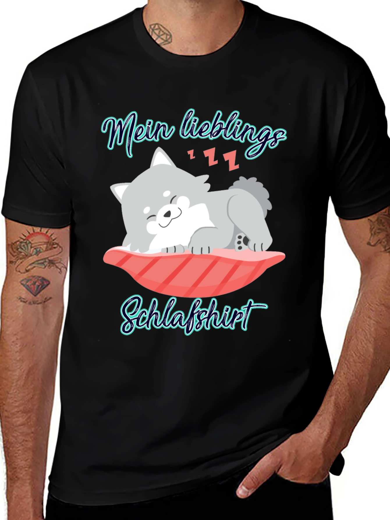 Cute Sleepy Puppy T-Shirt