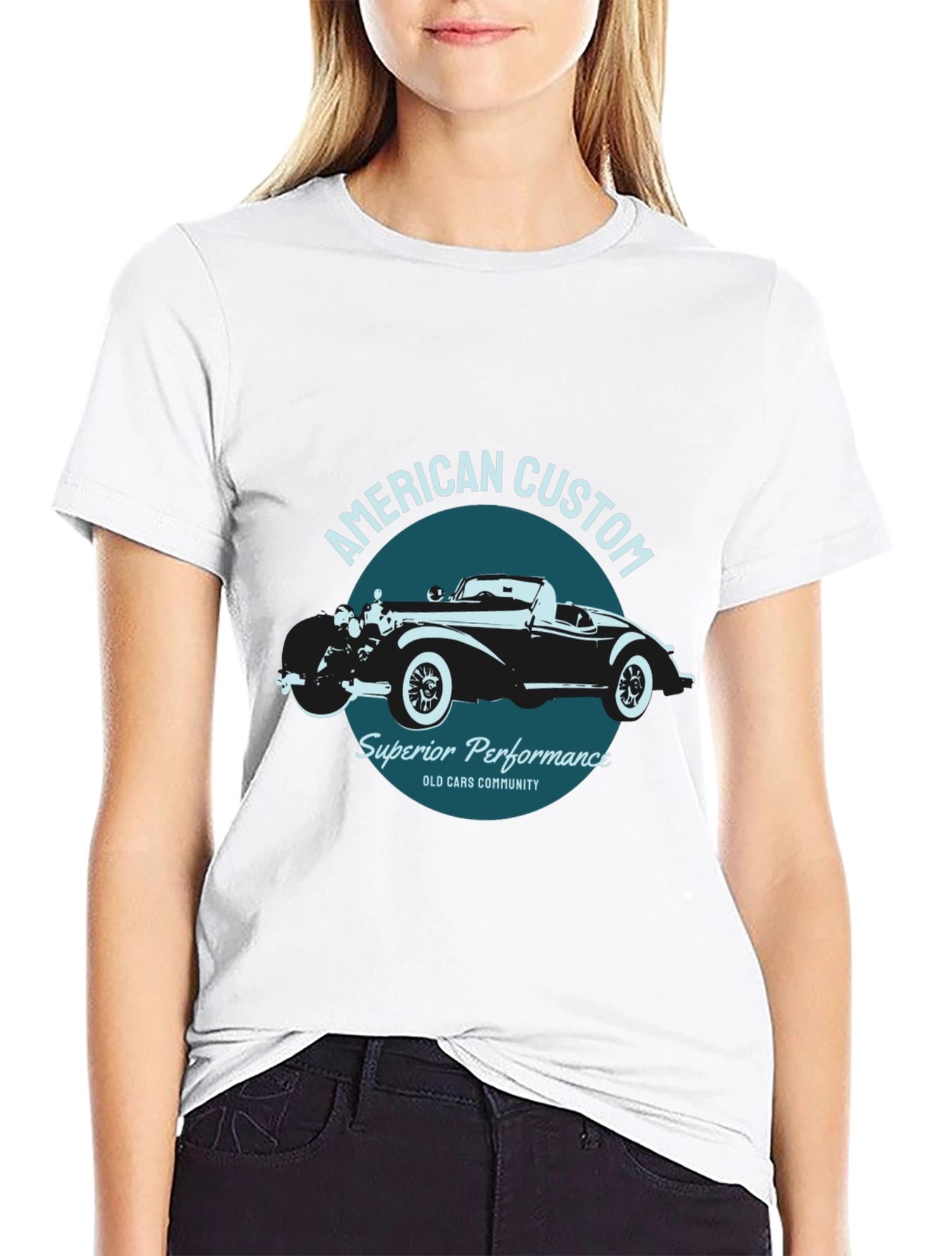 American Custom Car Graphic Tee