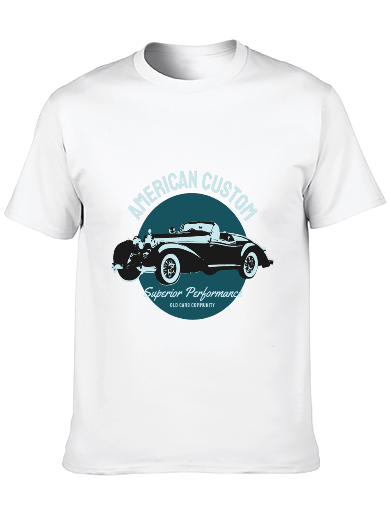 American Custom Car Graphic Tee