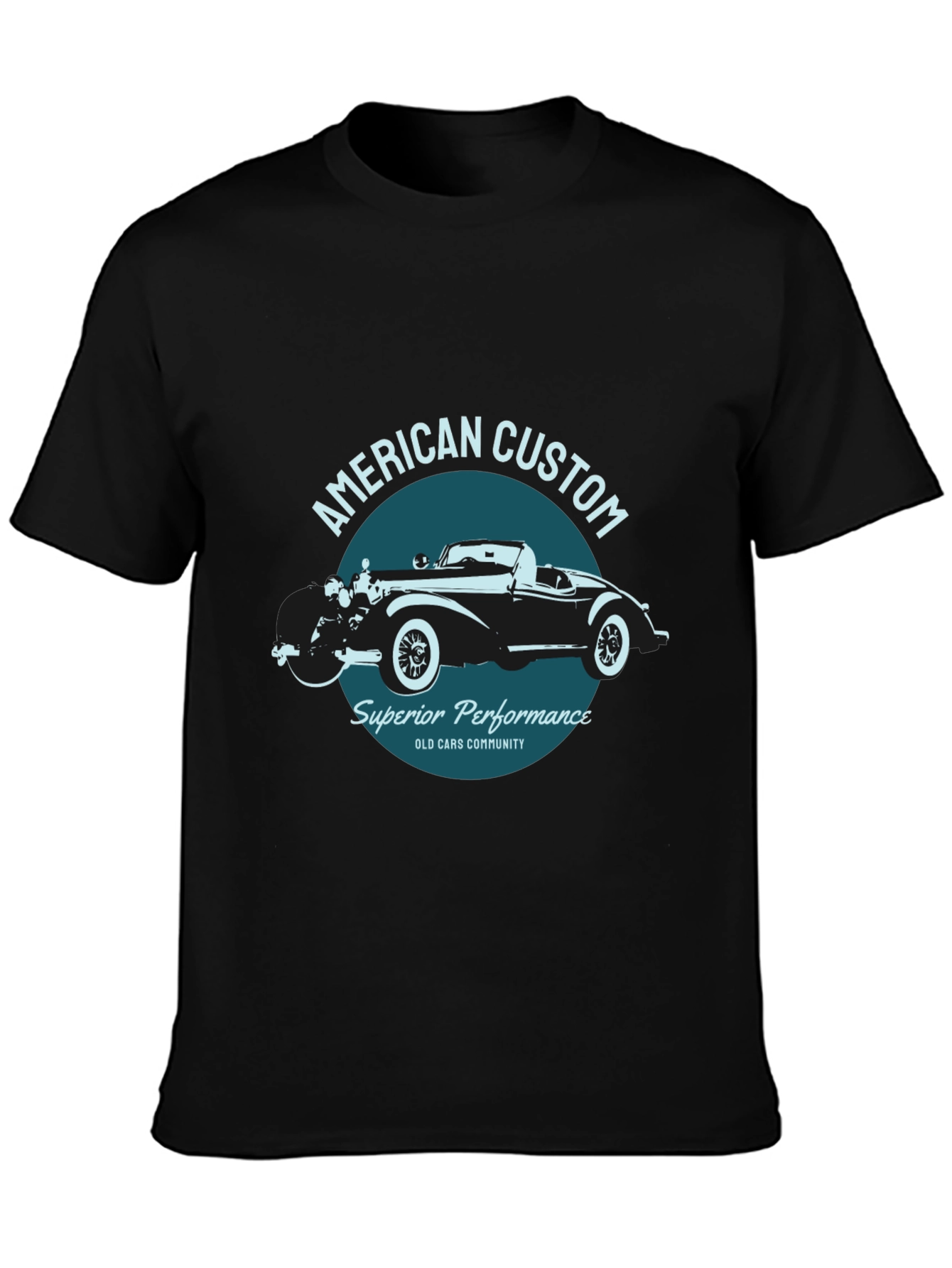 American Custom Car Graphic Tee