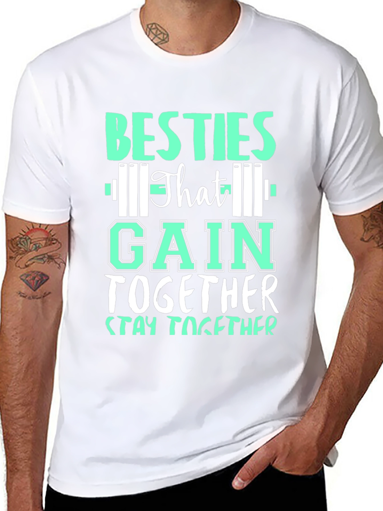 Besties That Gain Together Stay Together T-Shirt