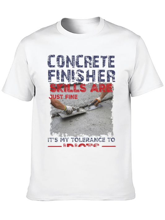Concrete Finisher Tolerance T-Shirt