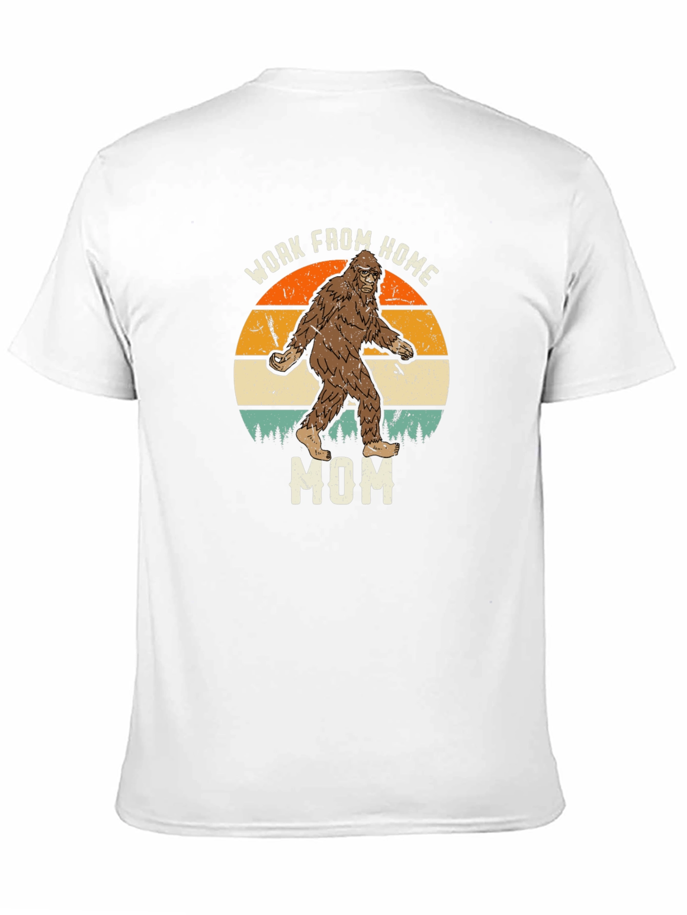 Work From Home Mom Sasquatch T-Shirt
