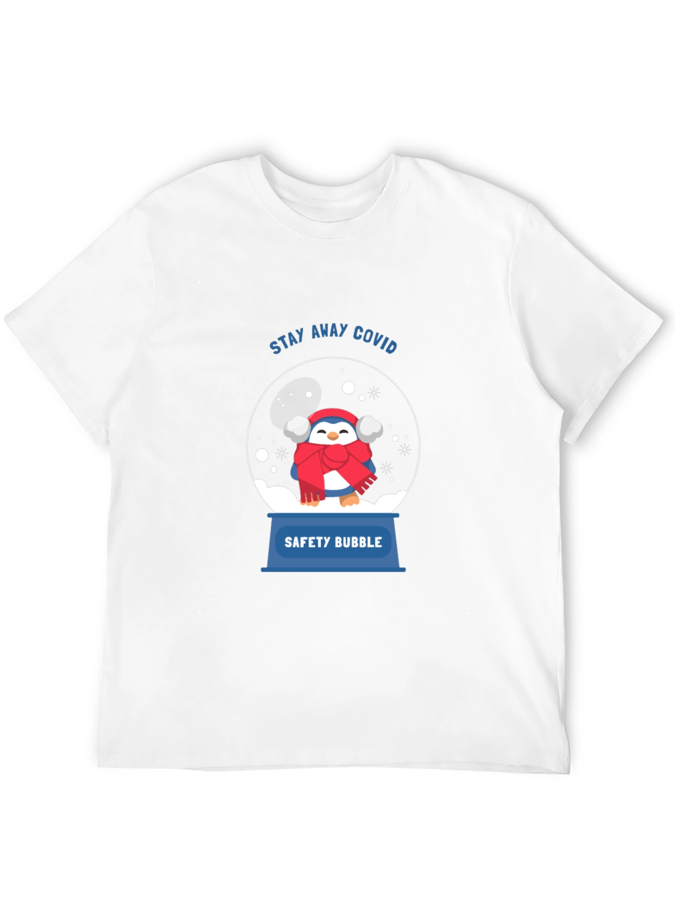 Safety Bubble Penguin Graphic Tee