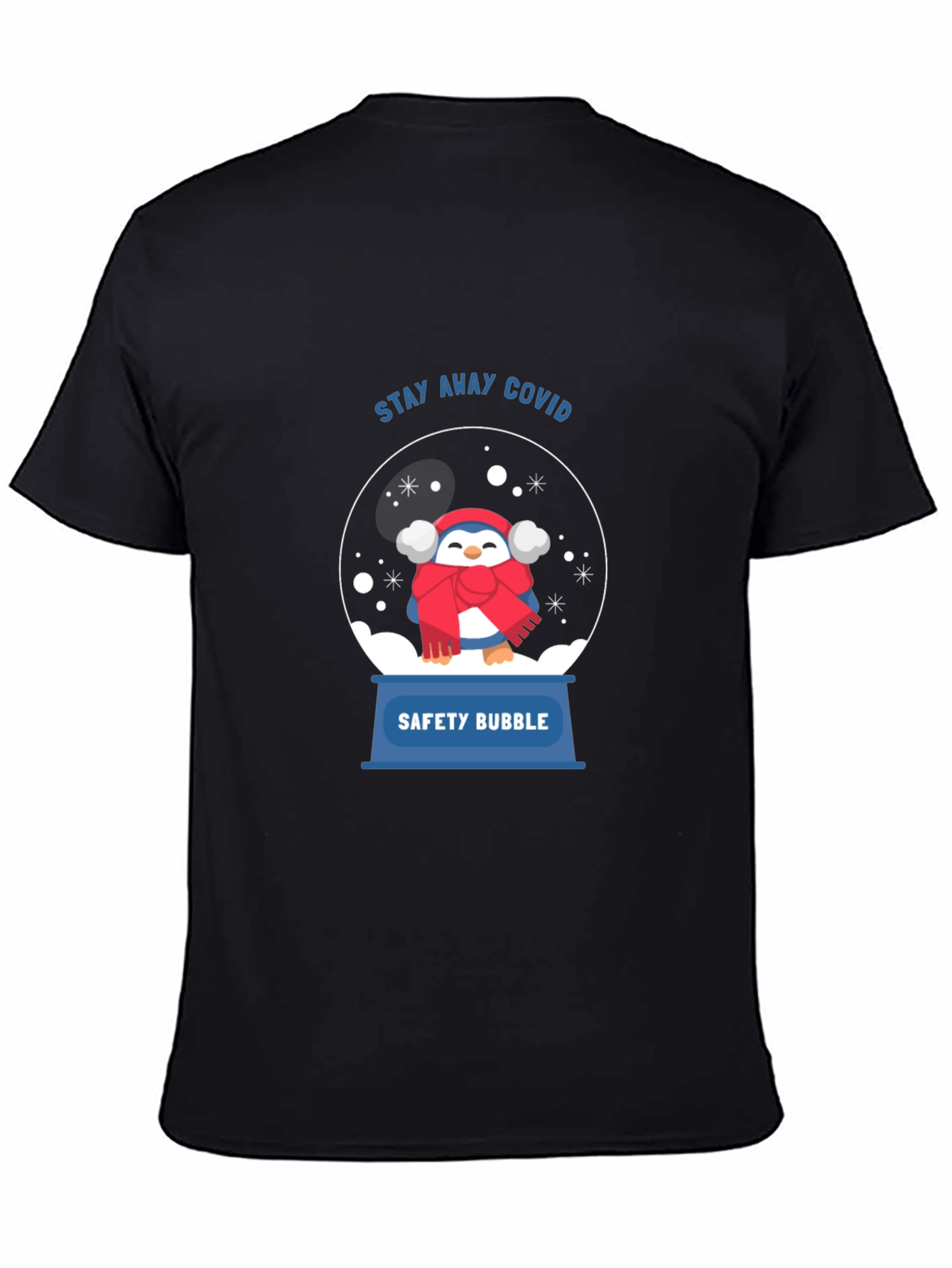 Safety Bubble Penguin Graphic Tee