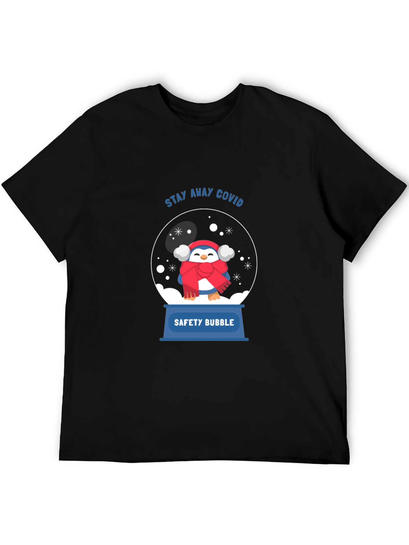 Safety Bubble Penguin Graphic Tee
