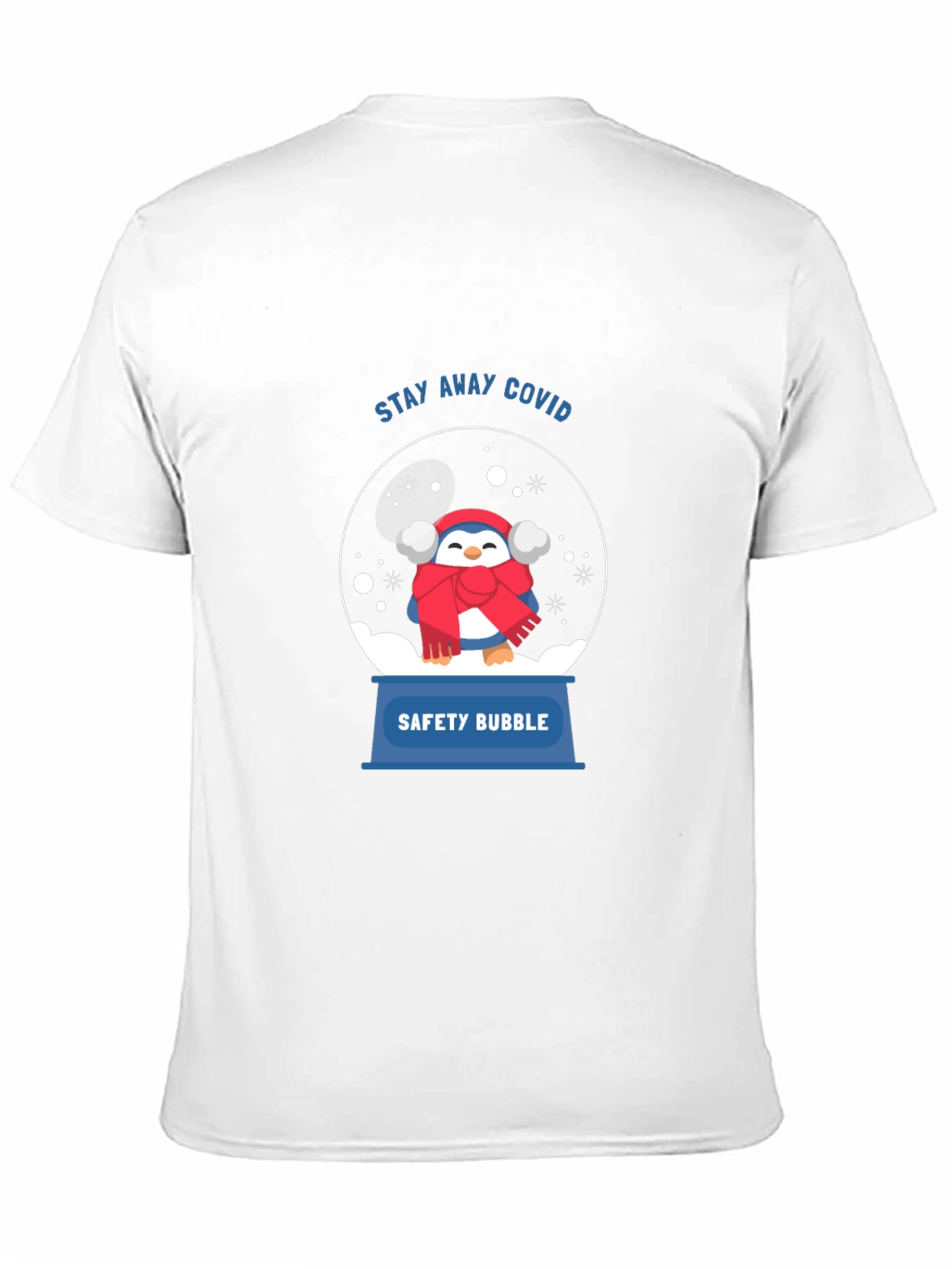 Safety Bubble Penguin Graphic Tee
