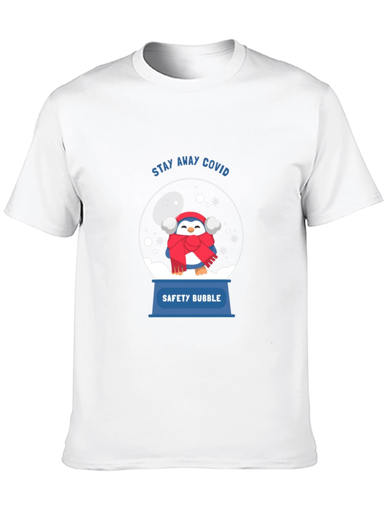 Safety Bubble Penguin Graphic Tee