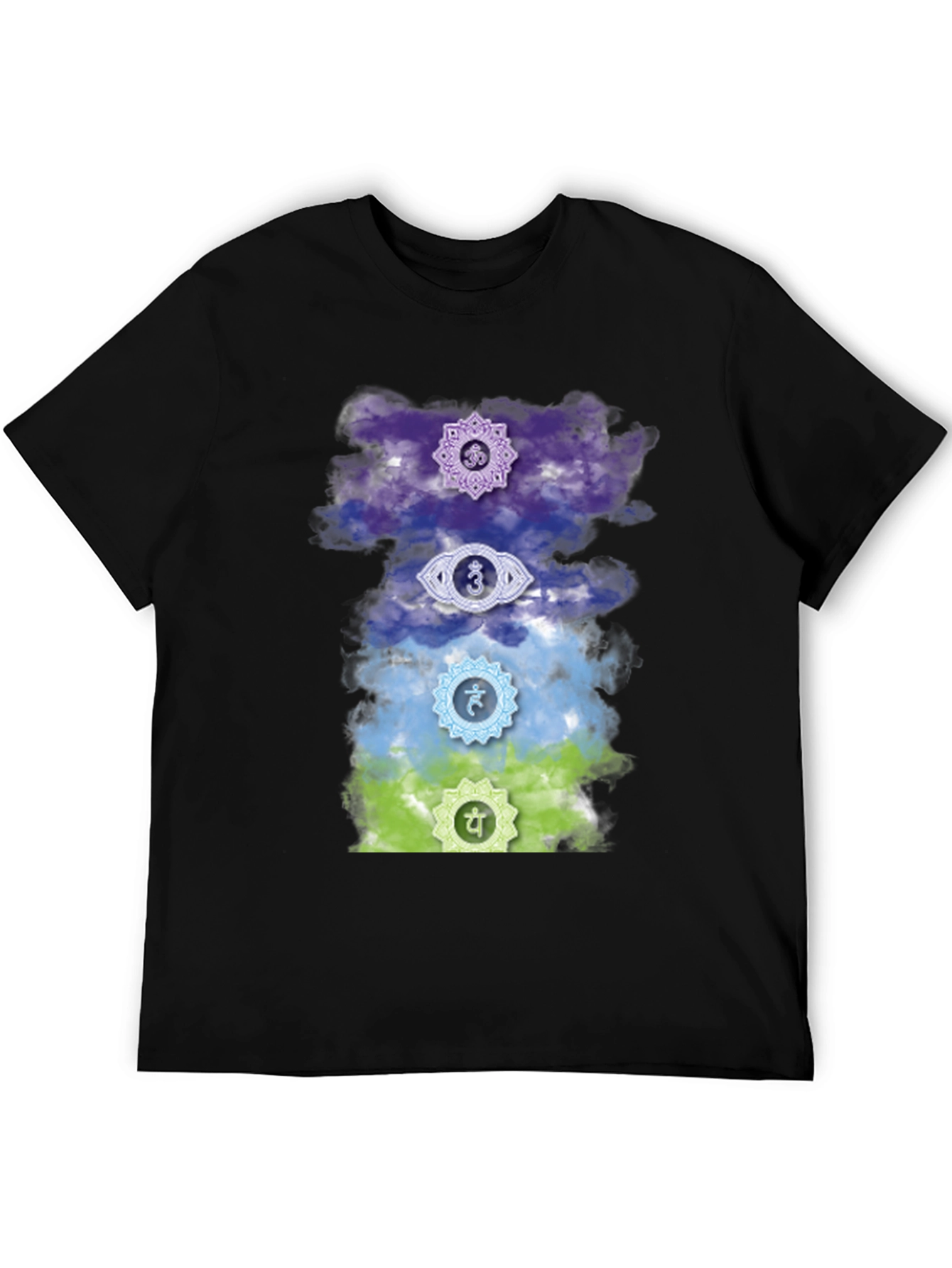 Chakra Symbol T-Shirt - Spiritual Design