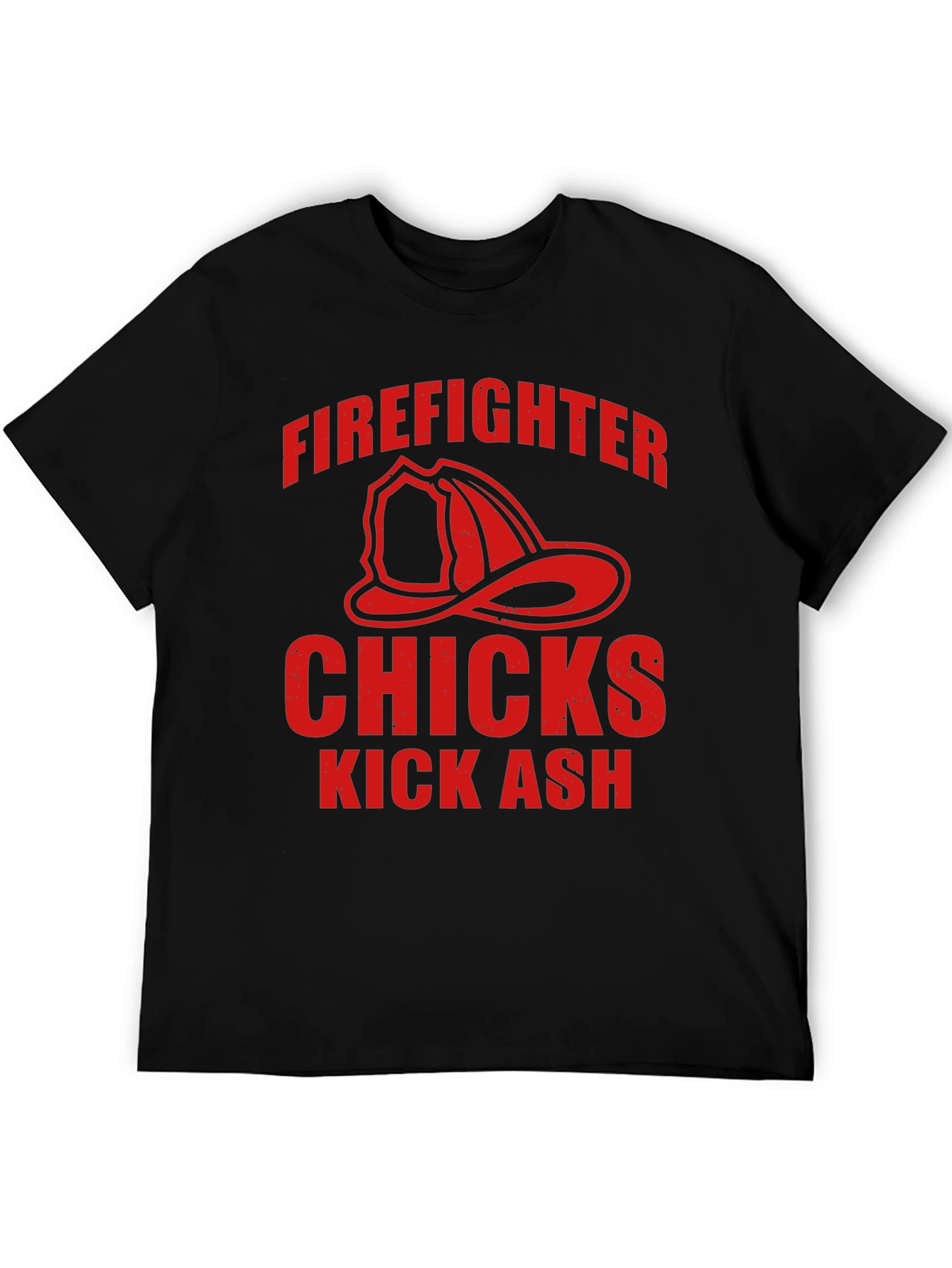 Firefighter Chicks Kick Ash Graphic Tee