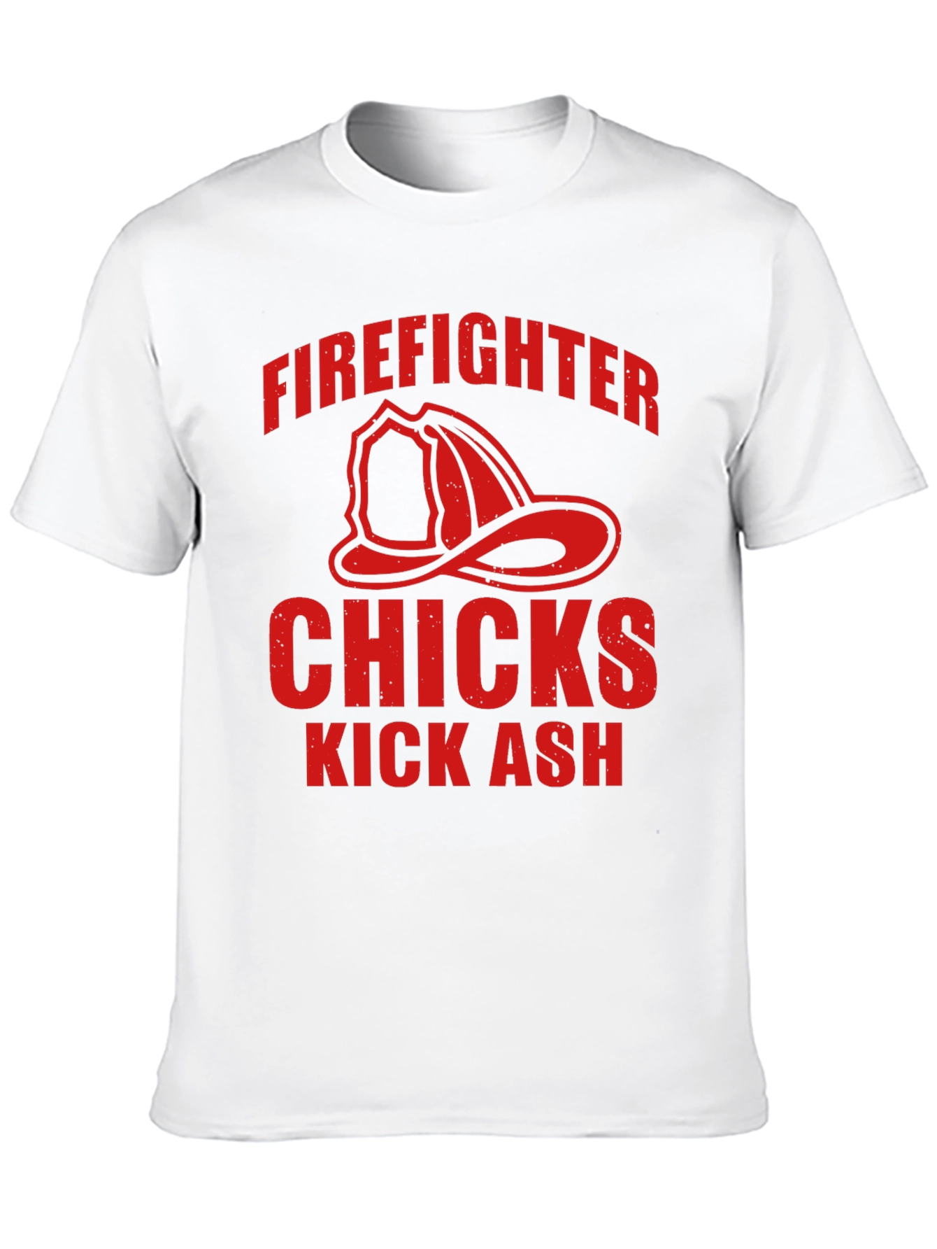 Firefighter Chicks Kick Ash Graphic Tee