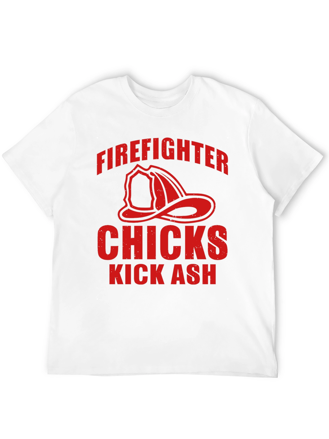 Firefighter Chicks Kick Ash Graphic Tee