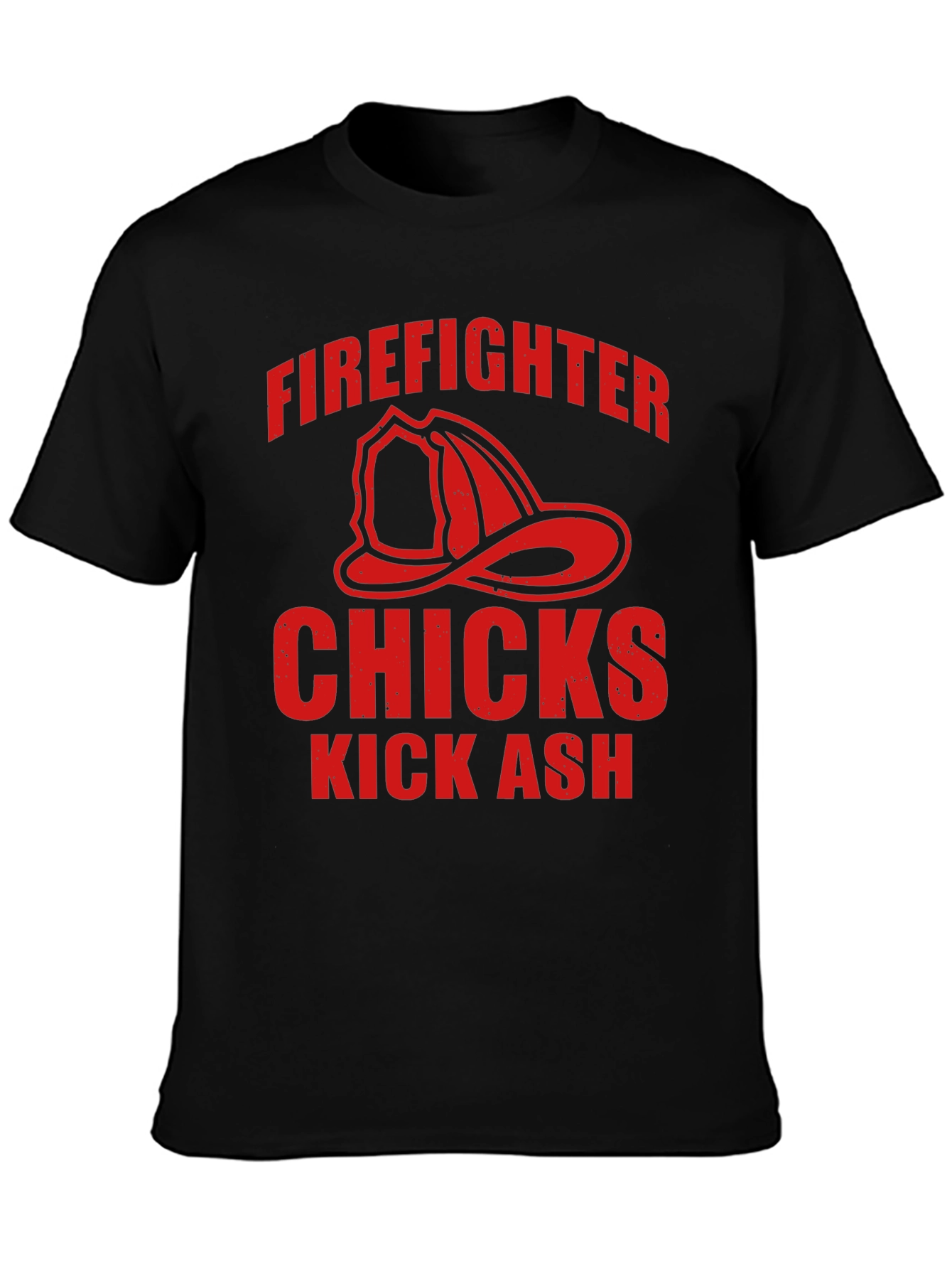 Firefighter Chicks Kick Ash Graphic Tee