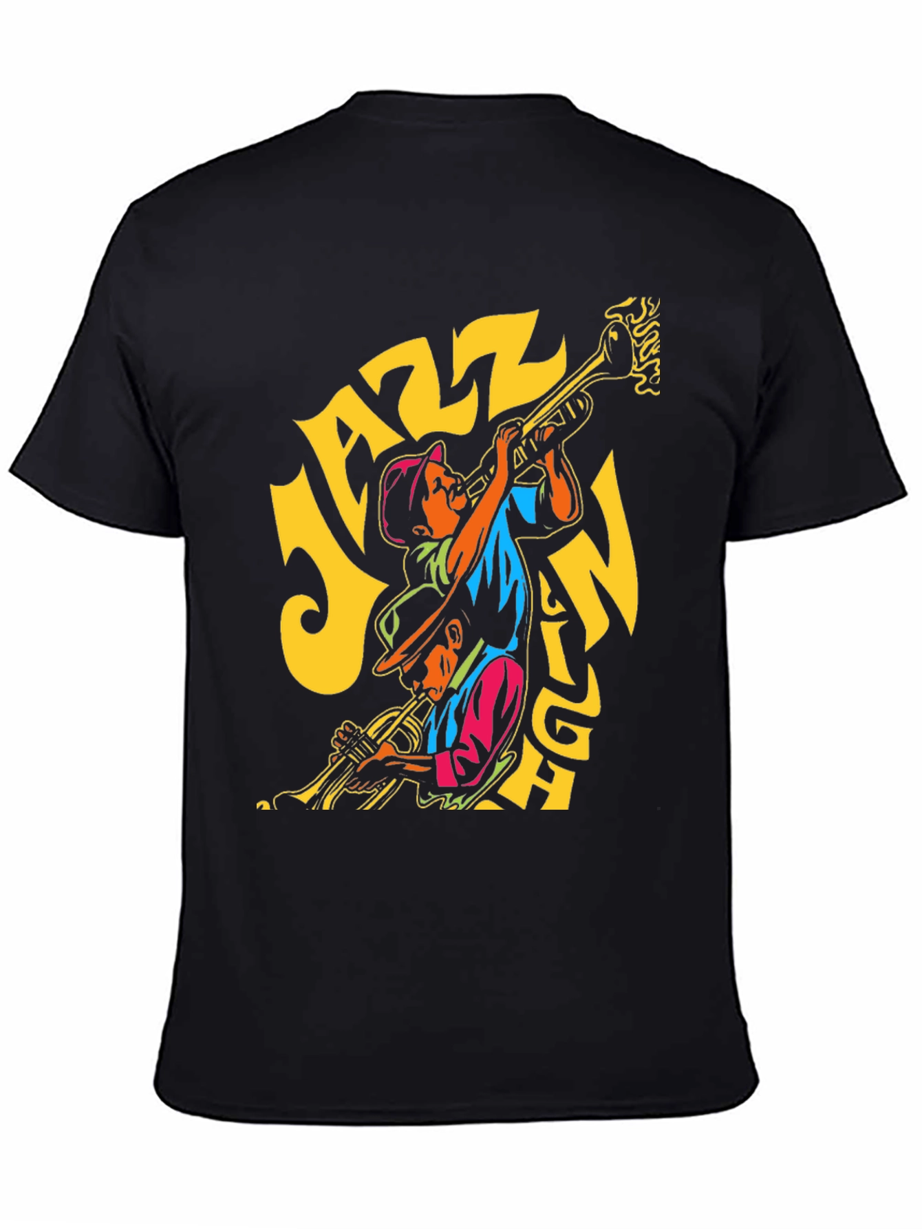 Jazz Night Graphic T-Shirt - Black