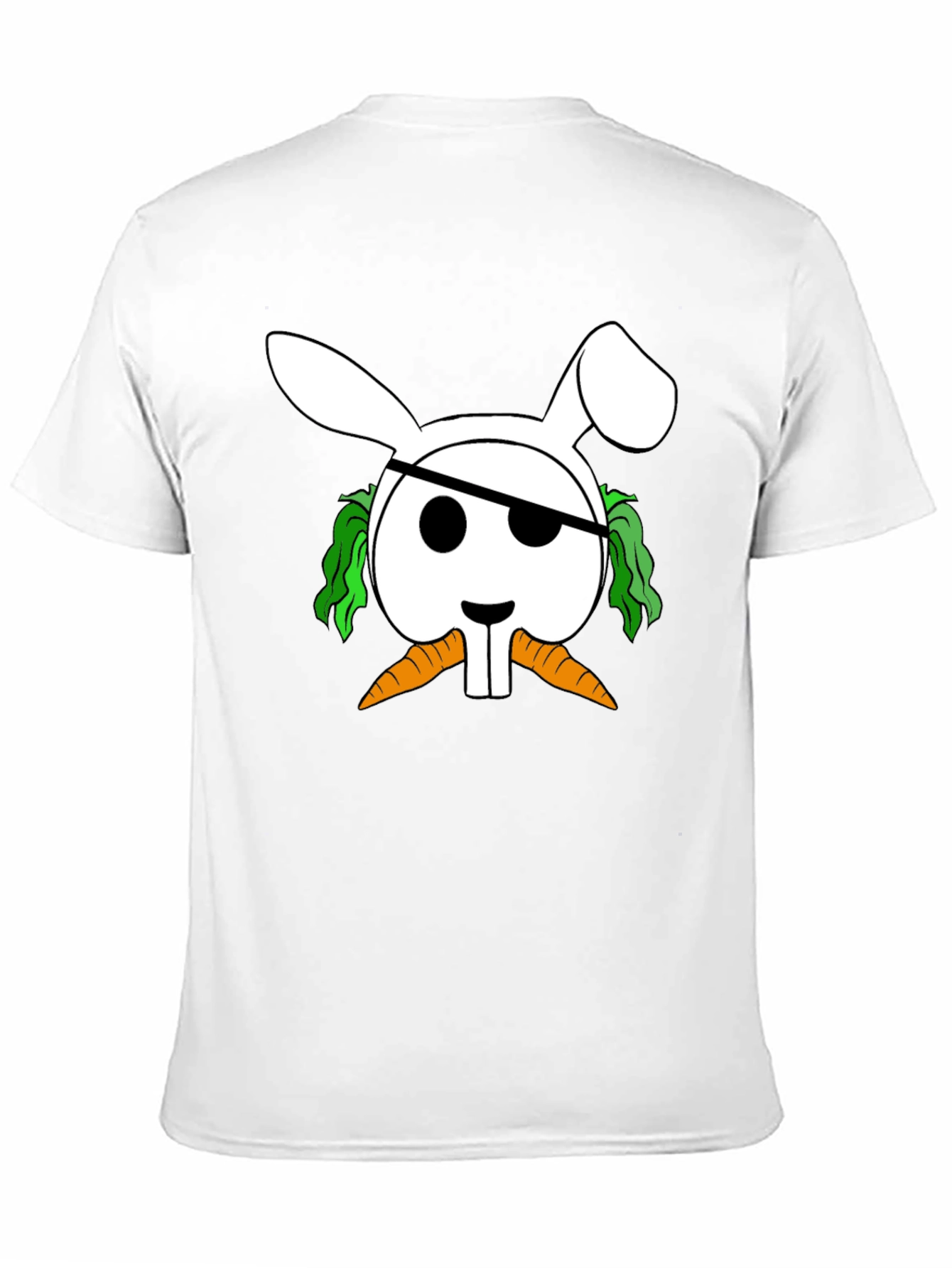 Rabbit Pirate T-Shirt - Funny Bunny Tee
