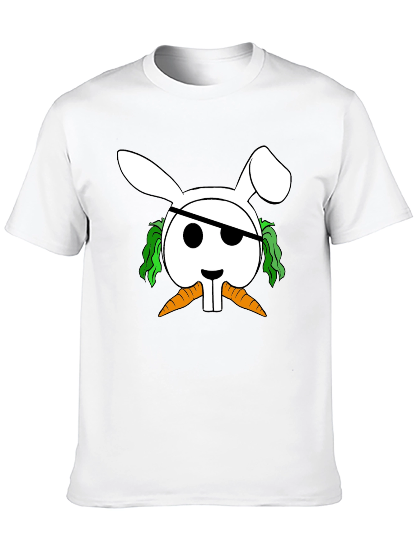Rabbit Pirate T-Shirt - Funny Bunny Tee