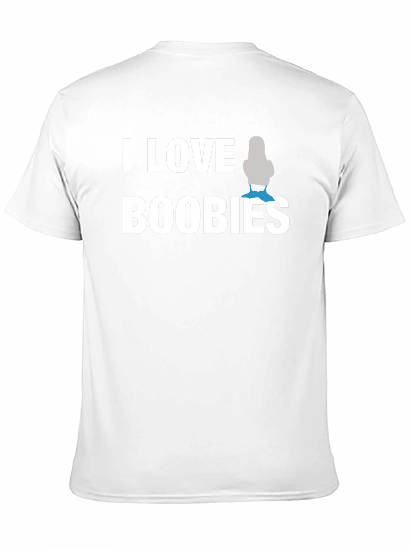I Love Boobies T-Shirt - Funny Novelty Tee