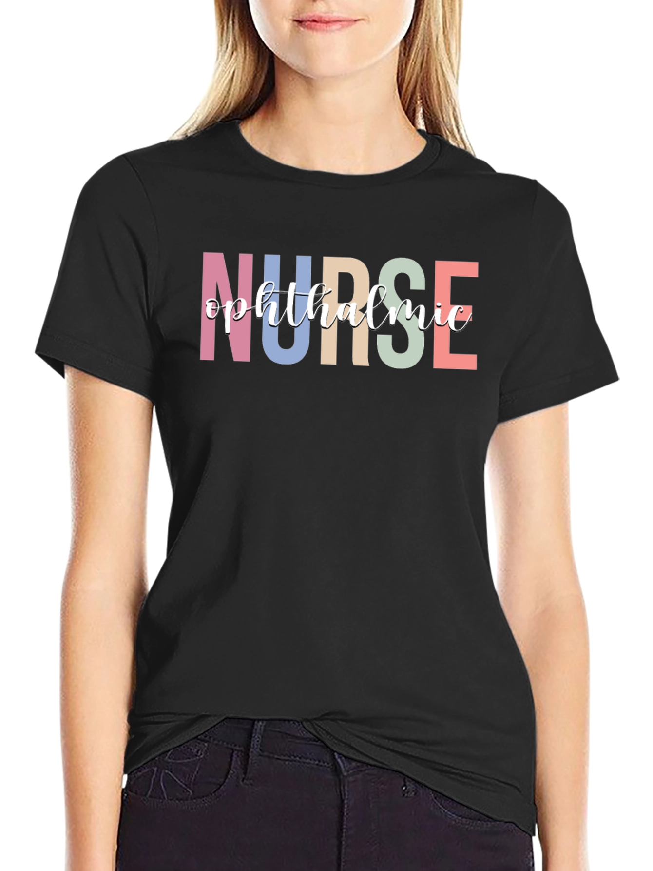 Ophthalmic Nurse T-Shirt - Stylish Medical Apparel