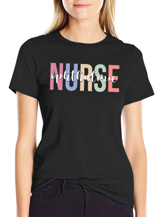 Ophthalmic Nurse T-Shirt - Stylish Medical Apparel