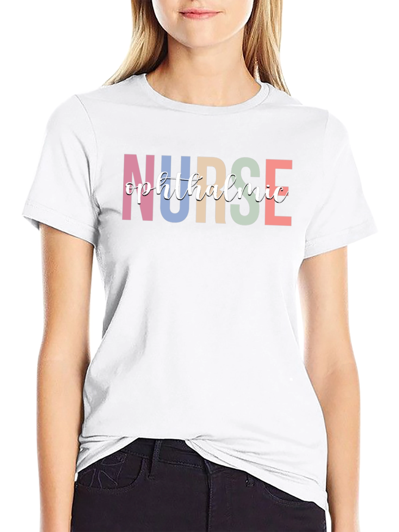 Ophthalmic Nurse T-Shirt - Stylish Medical Apparel