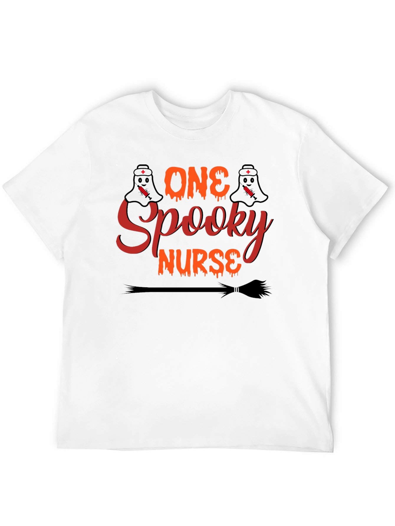 Spooky Nurse Halloween T-Shirt