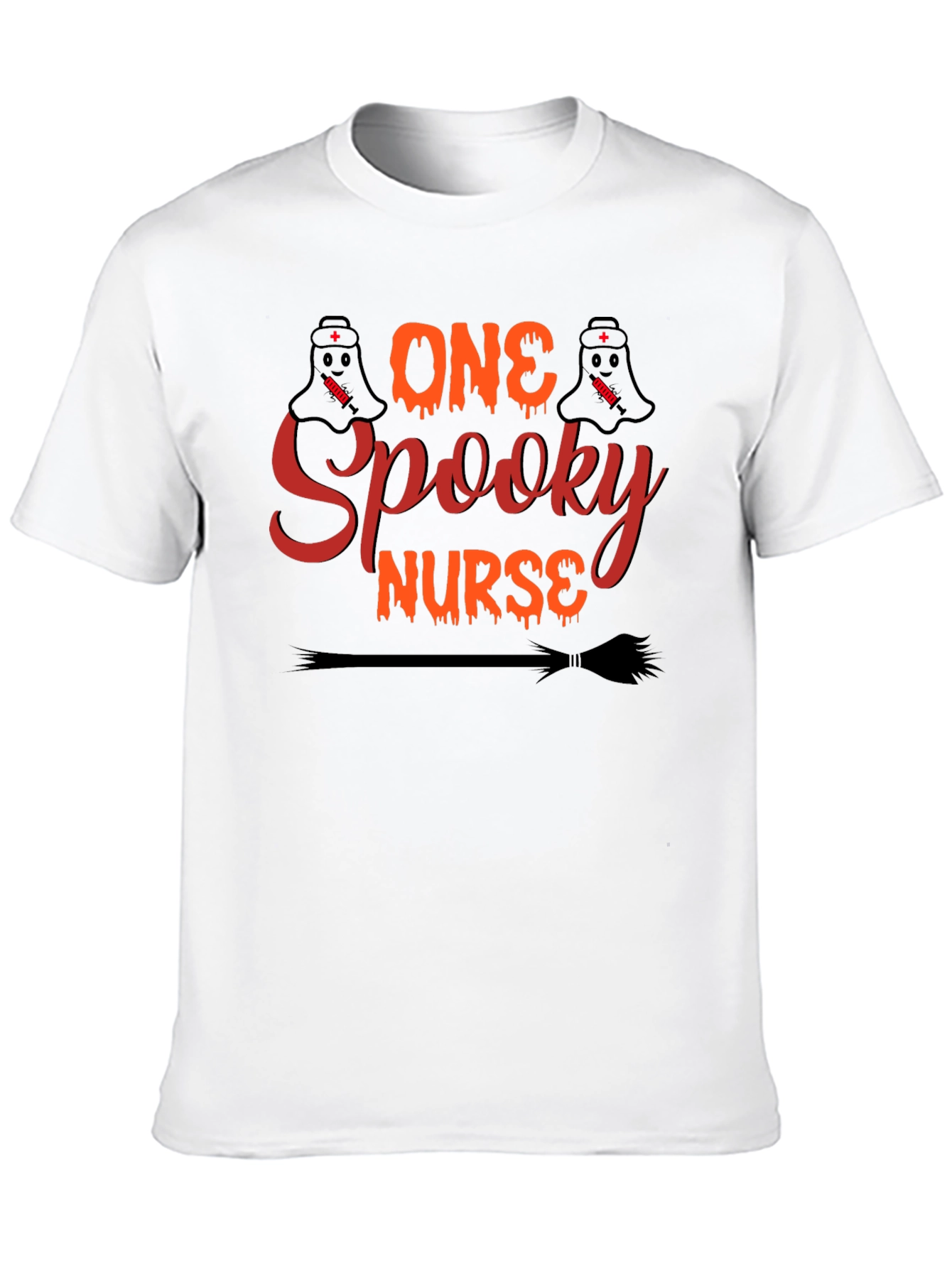Spooky Nurse Halloween T-Shirt