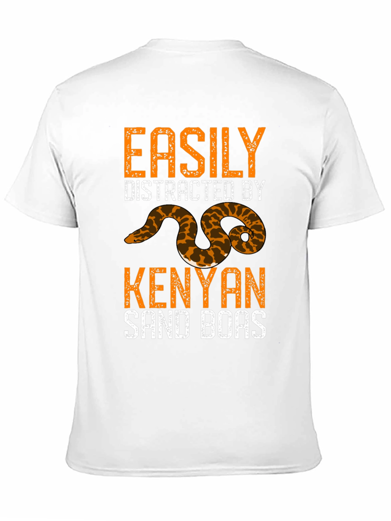 Easily Distracted by Kenyan Sand Boas Graphic T-Shirt