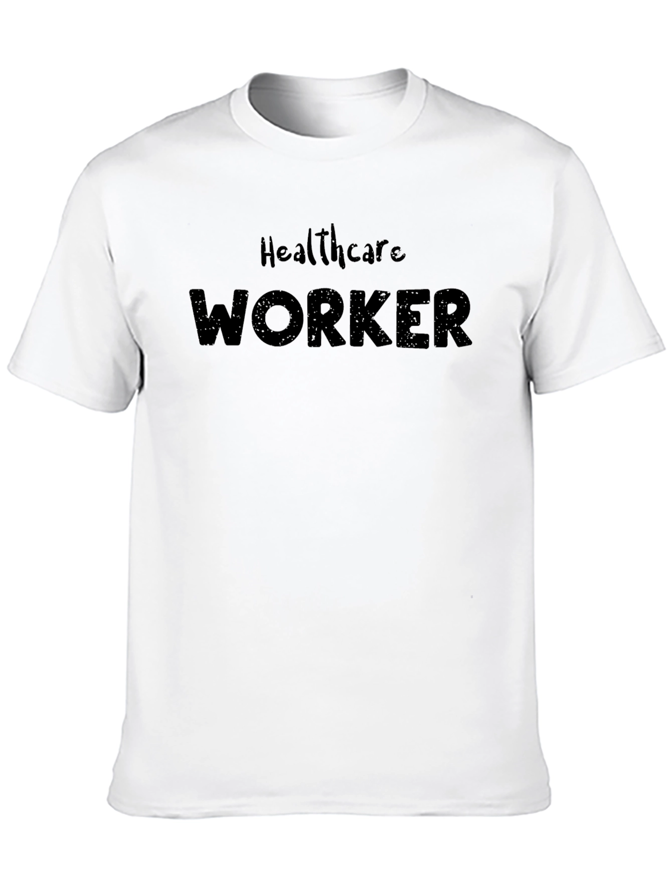 Healthcare Worker Black T-Shirt