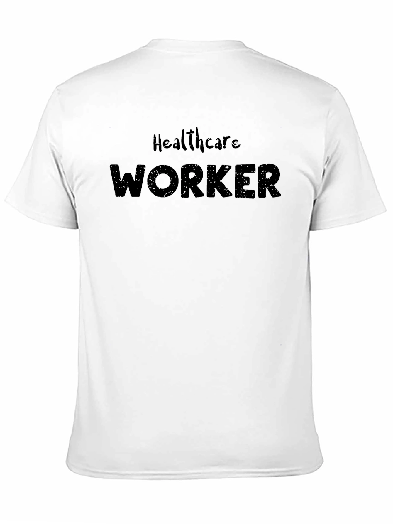Healthcare Worker Black T-Shirt