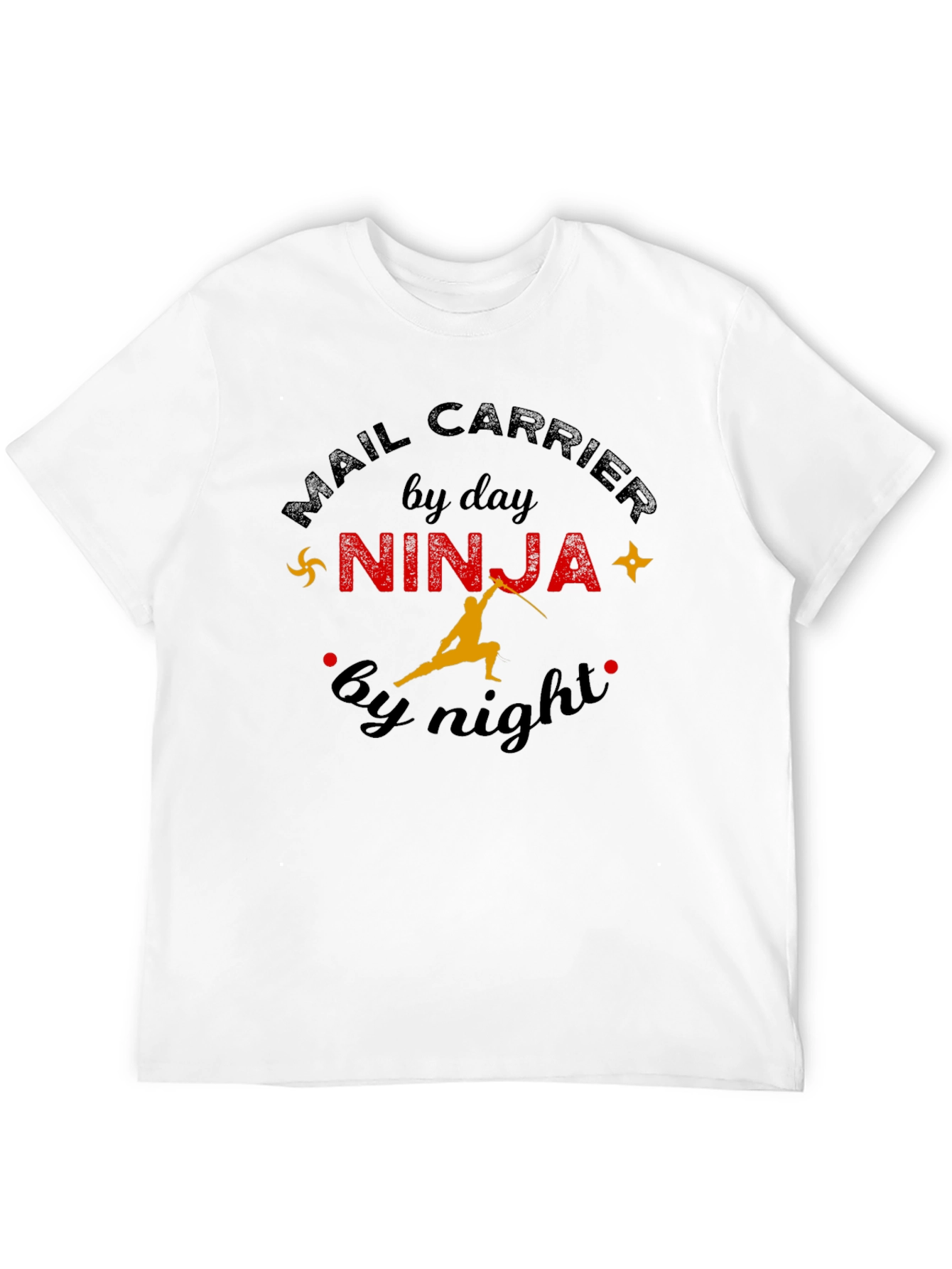 Mail Carrier Ninja T-Shirt - Day & Night