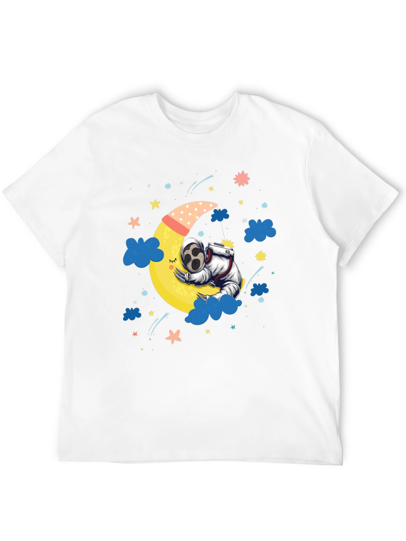 Astronaut on Moon Graphic Tee