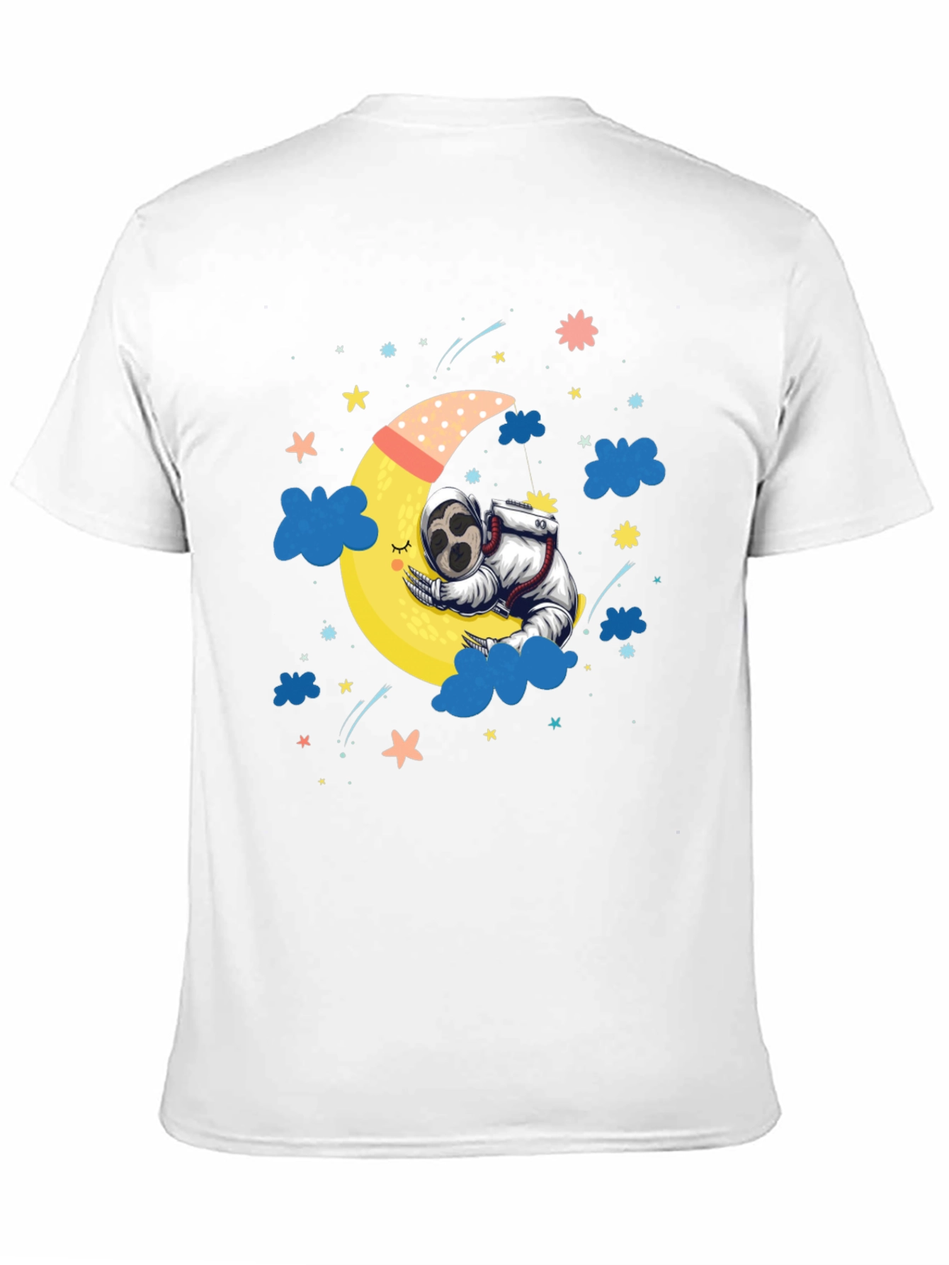 Astronaut on Moon Graphic Tee