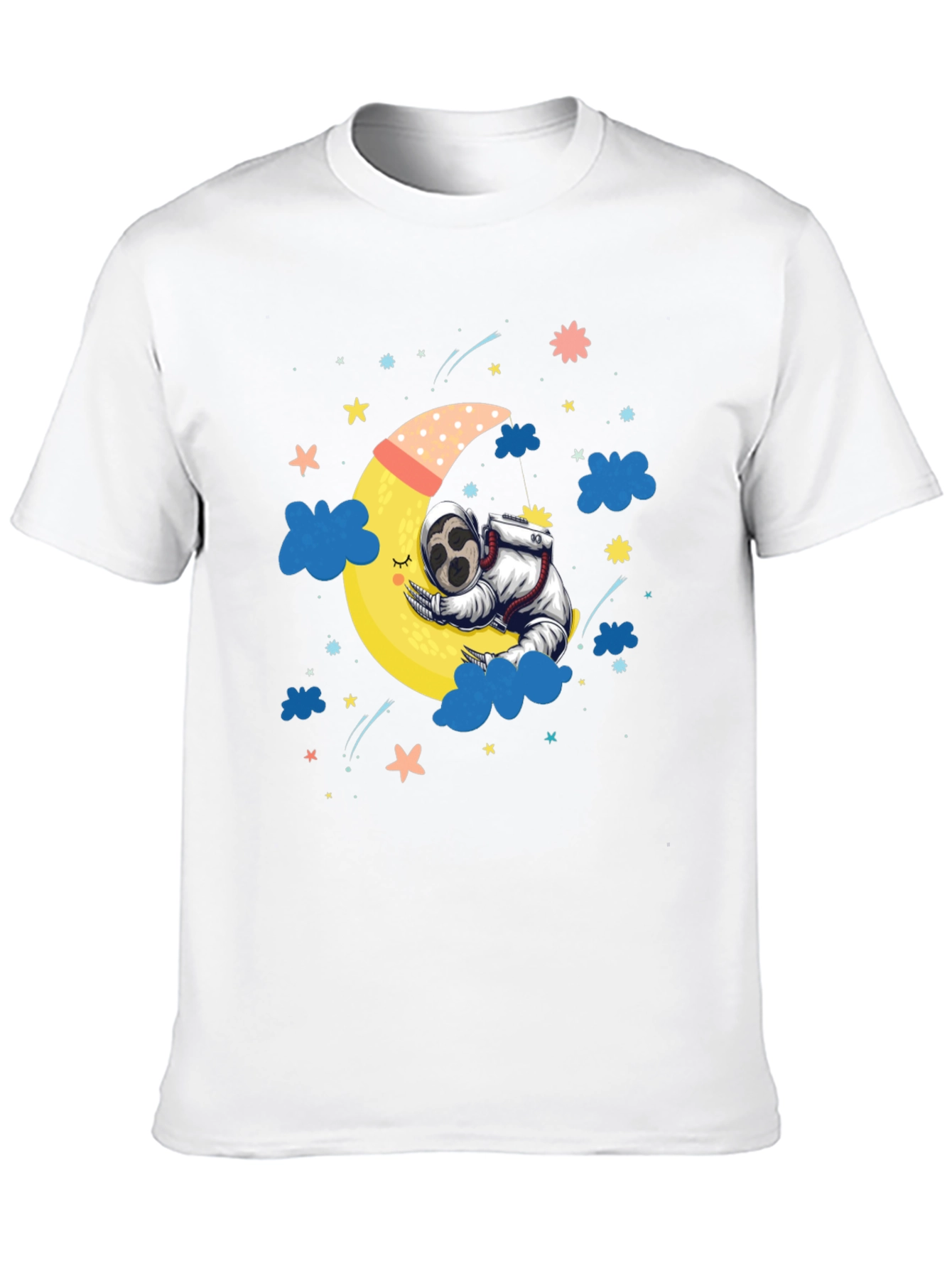 Astronaut on Moon Graphic Tee