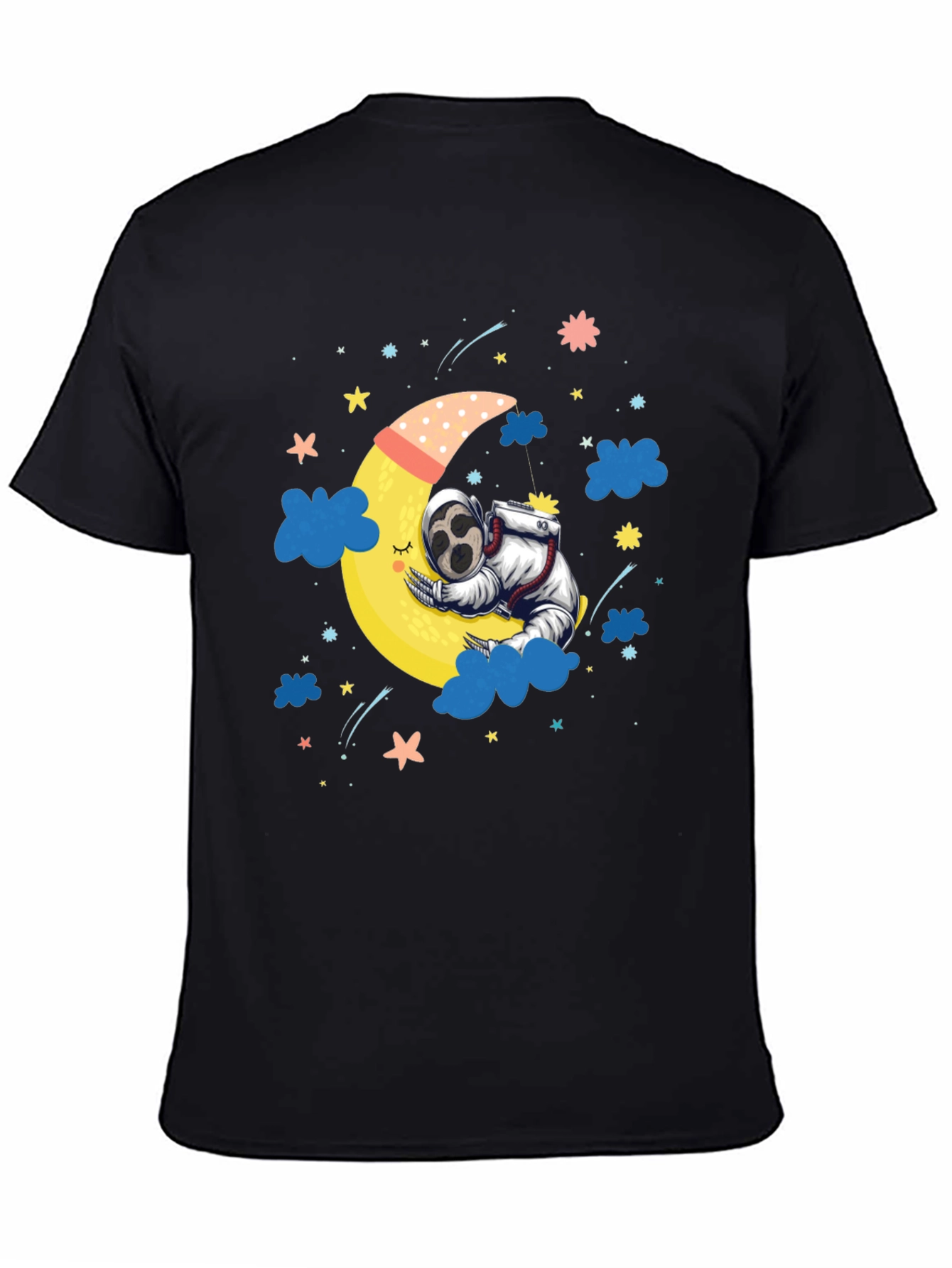 Astronaut on Moon Graphic Tee