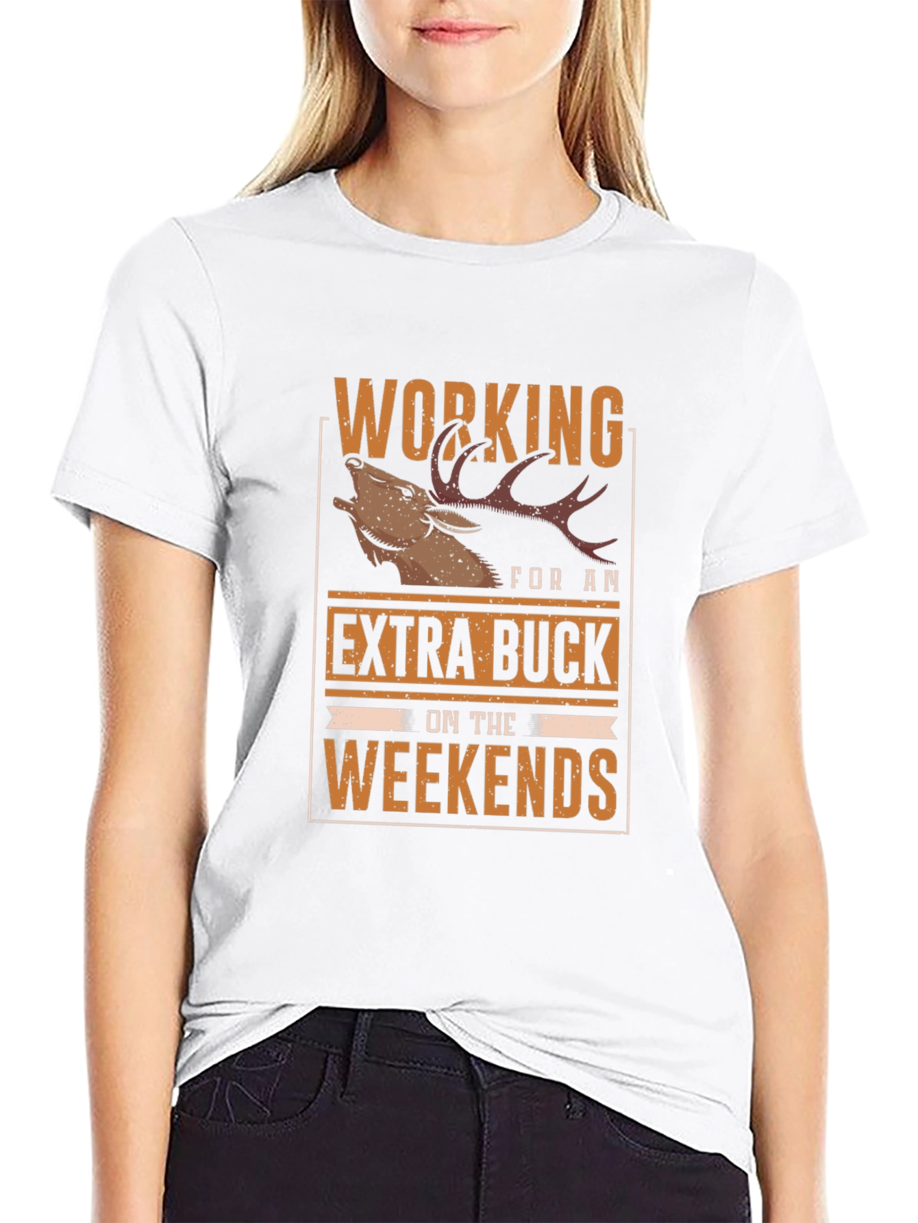 Extra Buck Weekends Black T-Shirt