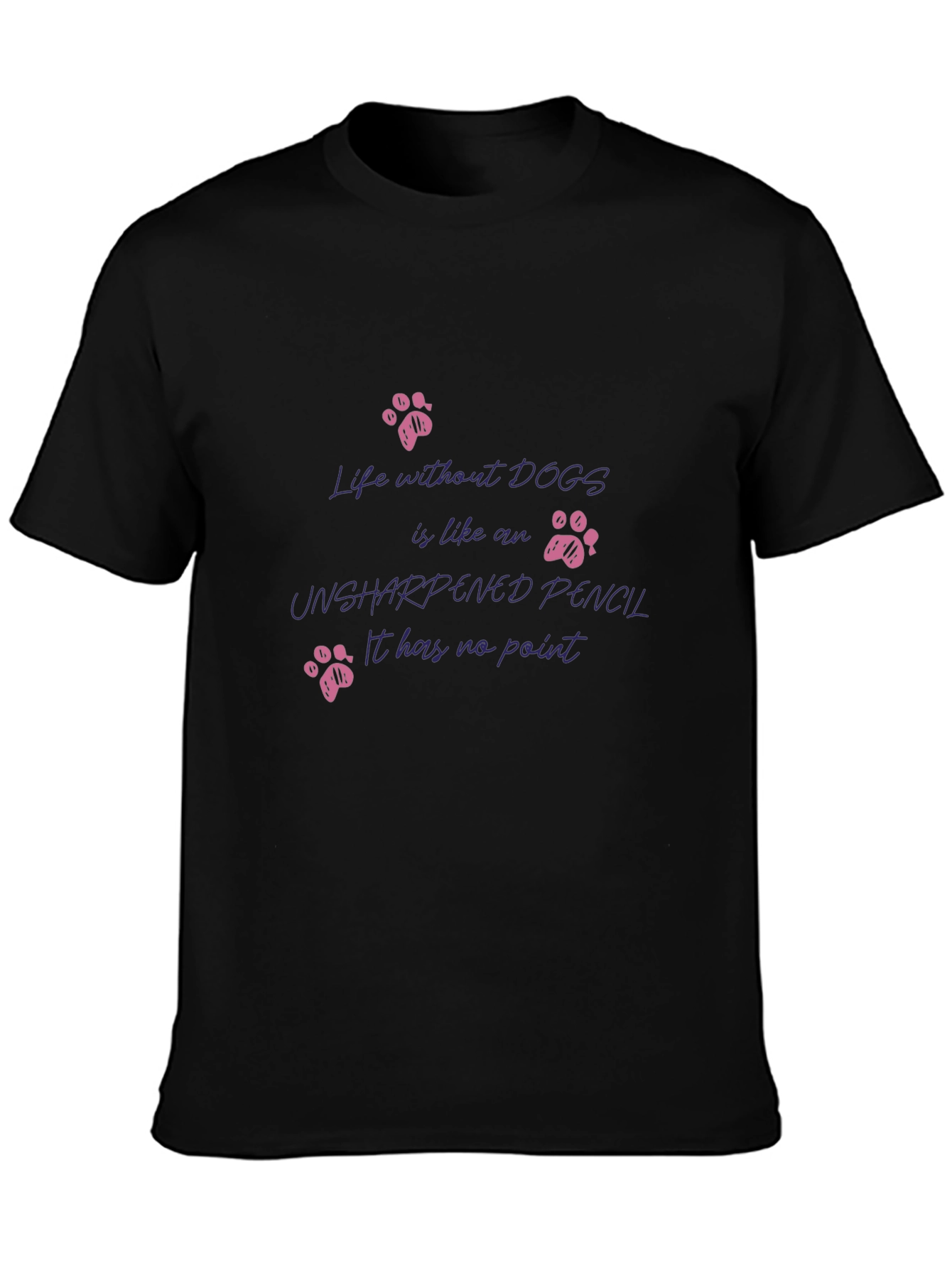 Dog Lover T-Shirt - Life Without Dogs Graphic Tee