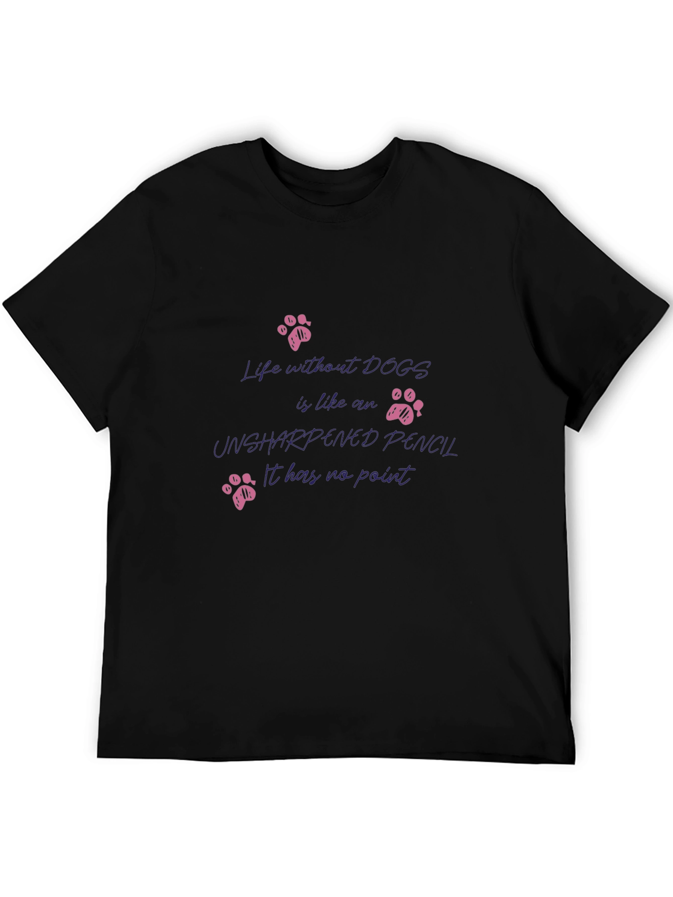 Dog Lover T-Shirt - Life Without Dogs Graphic Tee