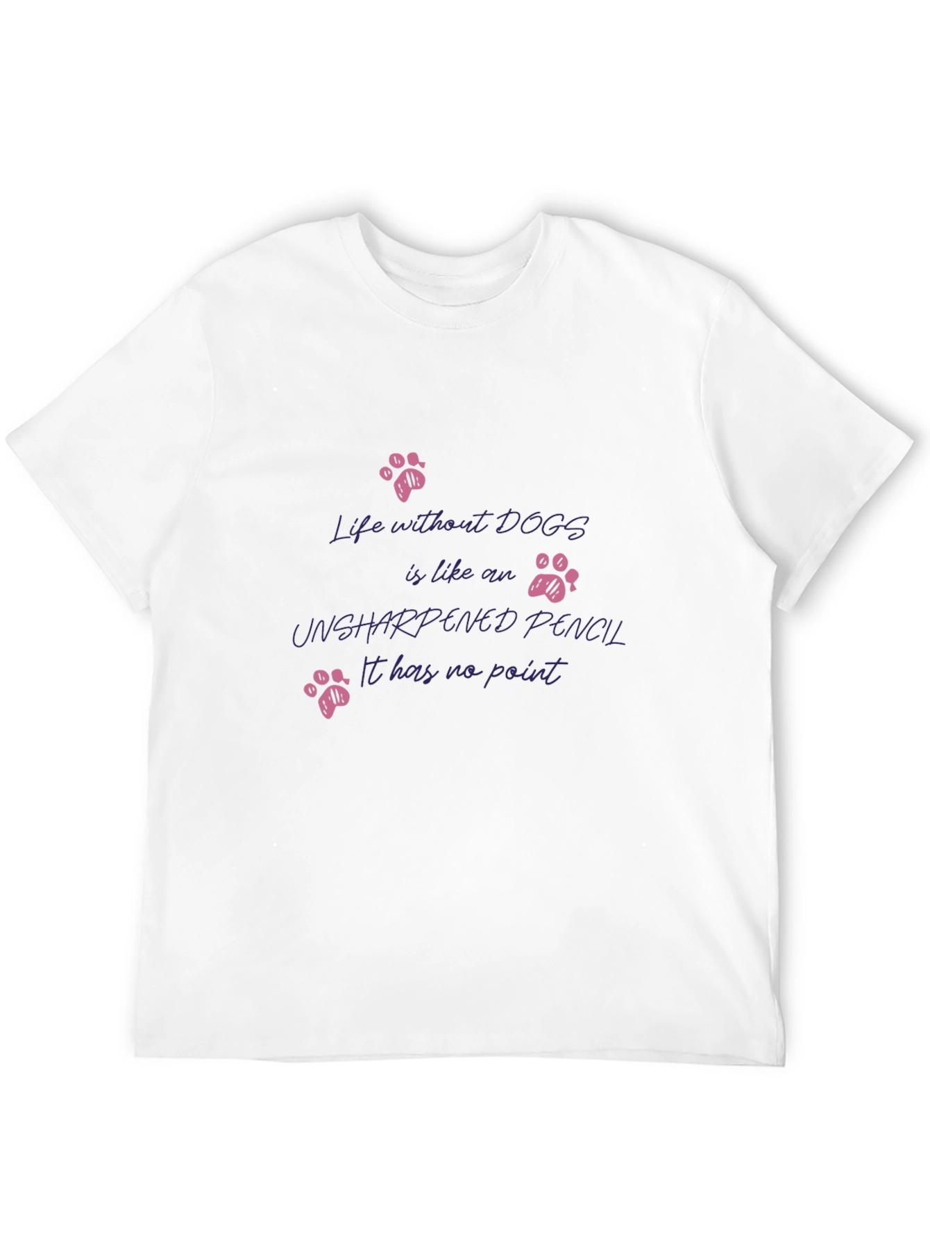 Dog Lover T-Shirt - Life Without Dogs Graphic Tee