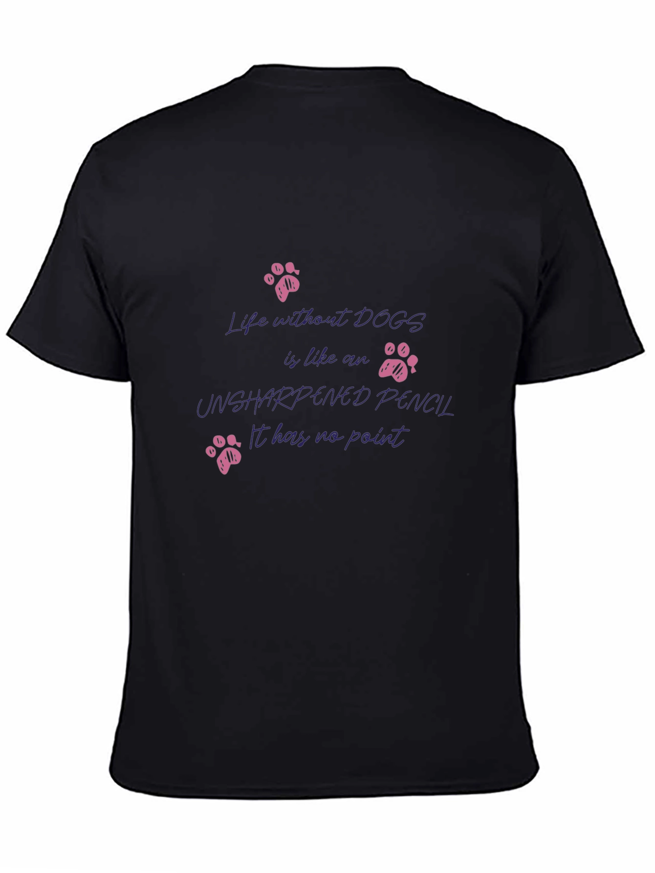 Dog Lover T-Shirt - Life Without Dogs Graphic Tee