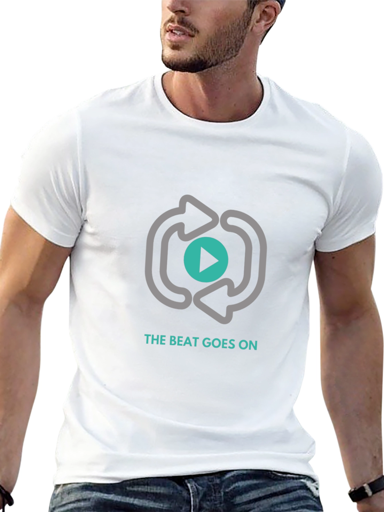 The Beat Goes On Graphic Tee