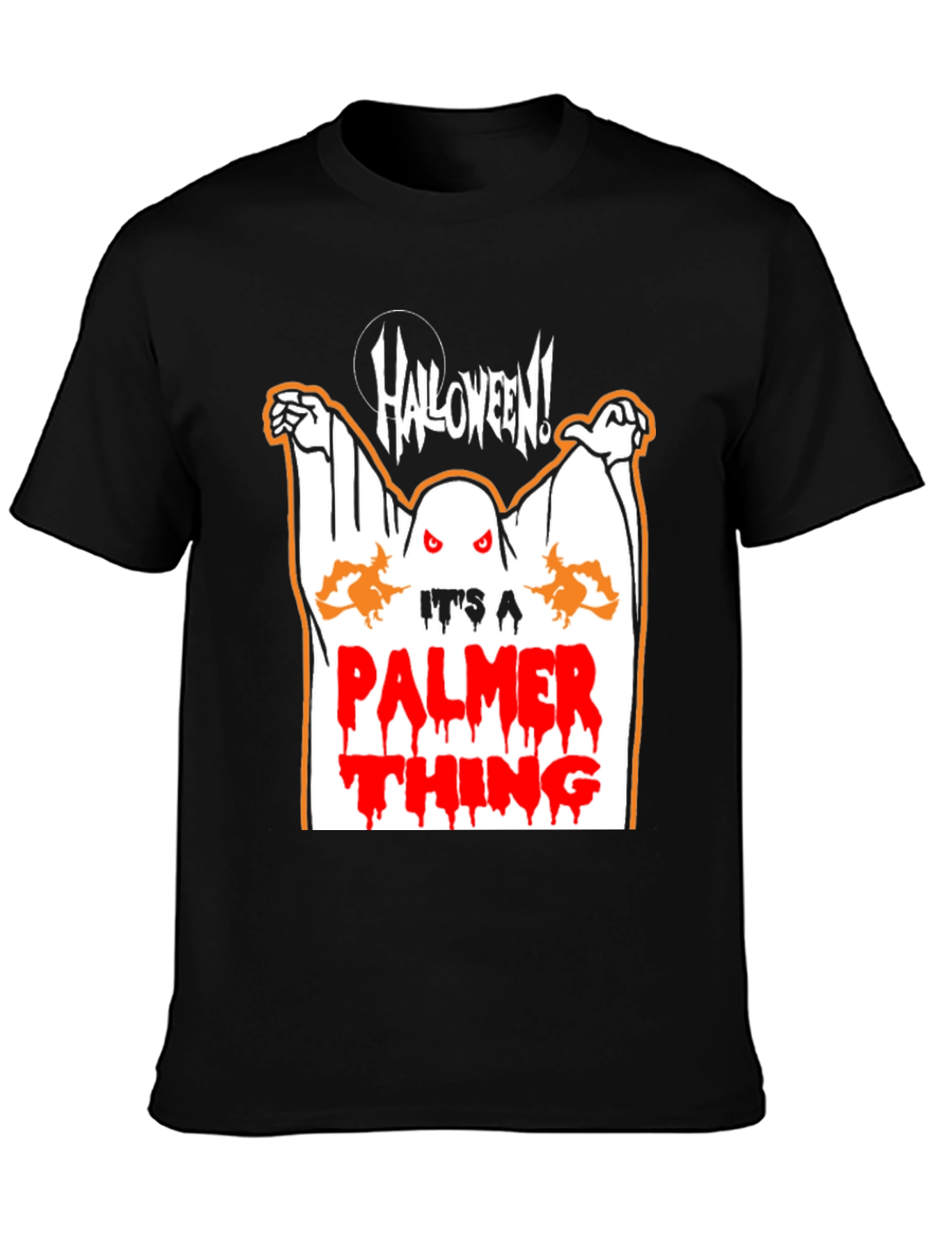 Halloween Palmer Thing Graphic T-Shirt