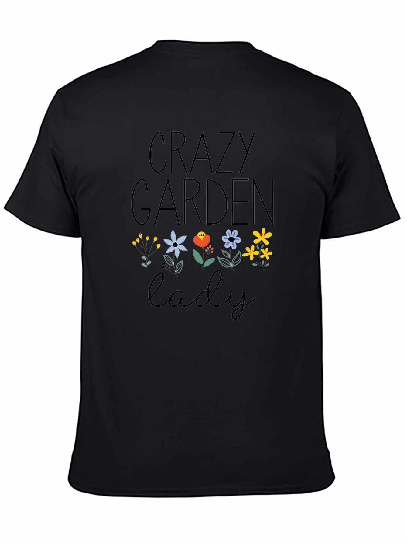 Crazy Garden Lady Graphic Tee