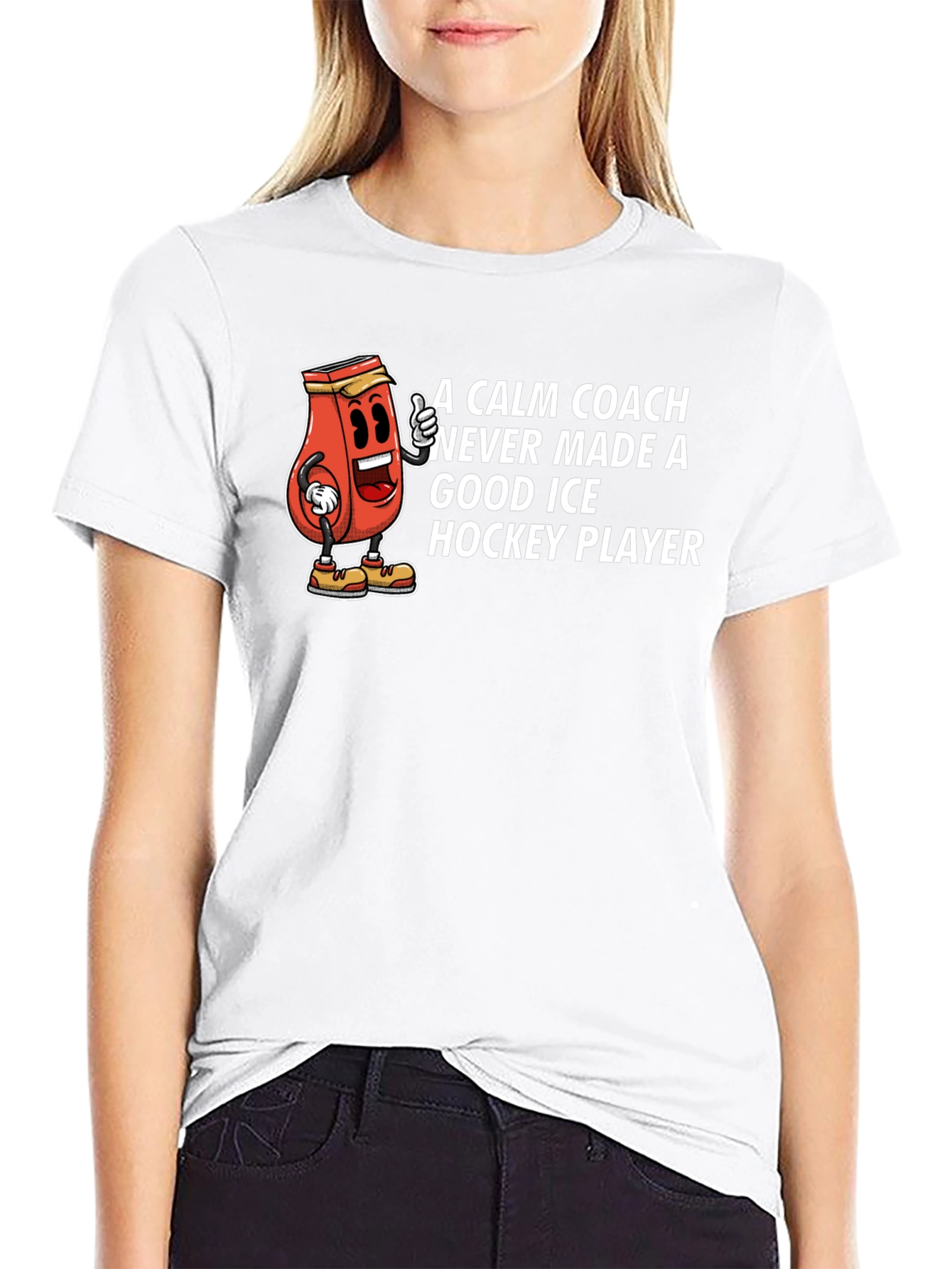 Funny Ice Hockey Player T-Shirt