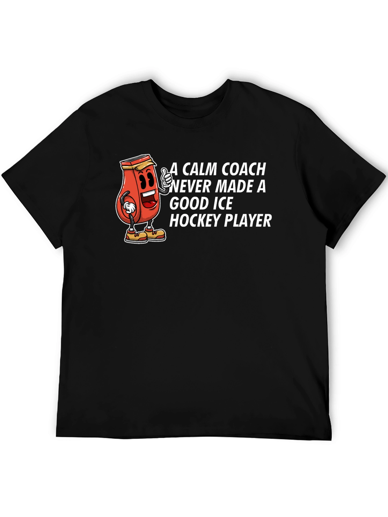 Funny Ice Hockey Player T-Shirt